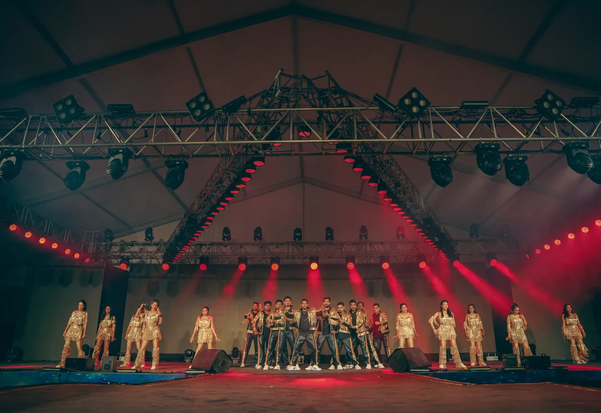 Event stage background